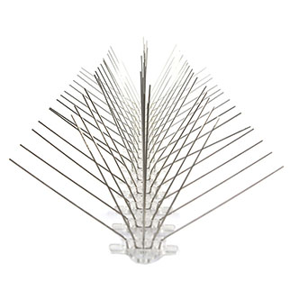 plastic base bird spike