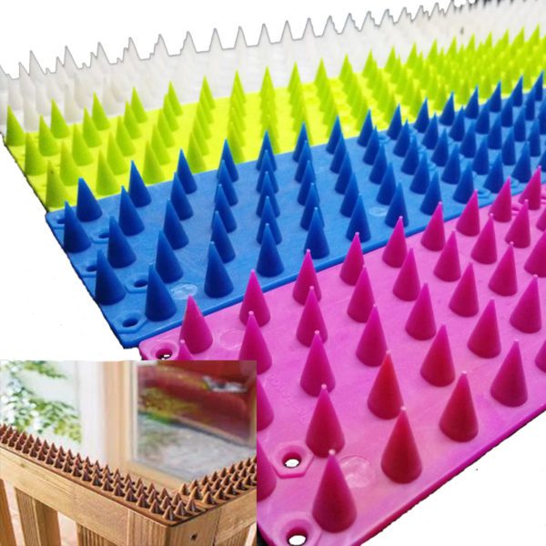 GKPC-77: Full plastic anti climbing bird spike pigeon deterrent