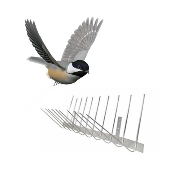 GKSS-9: Birds deterrent Stainless Steel 304 pigeon spikes
