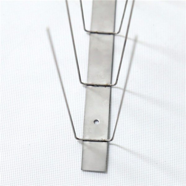 GKSS-11: 2 Rows Stainless Steel Bird & Animal Wall Spikes - Image 2