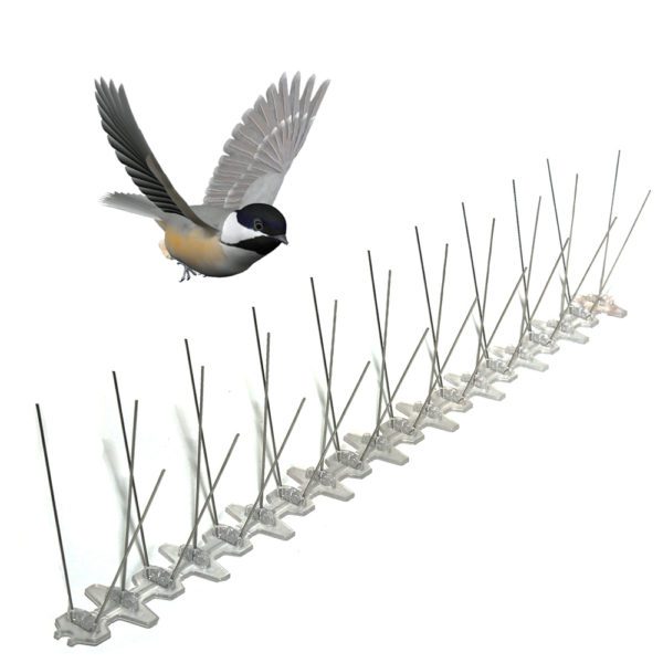 GKPC-46: 3 Rows House Guard Plastic Bird Blocker / Spikes Bird Control