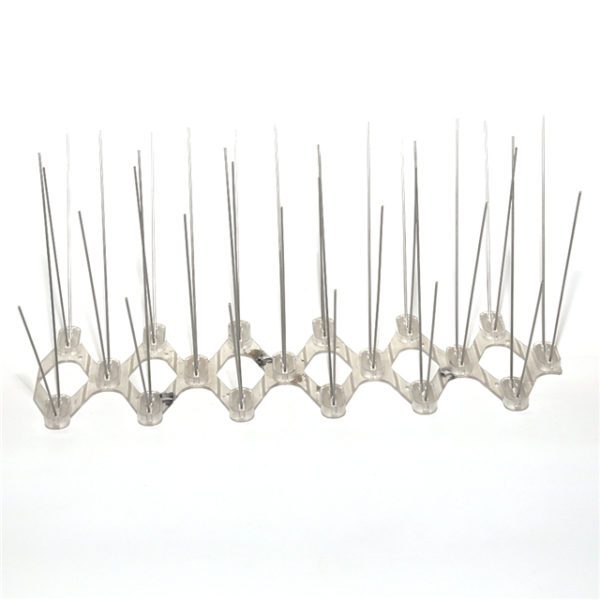 GKPC-28: UV Risisitant Stainless Steel Bird Feeder Anti Bird Plastic Bird Spike - Image 2