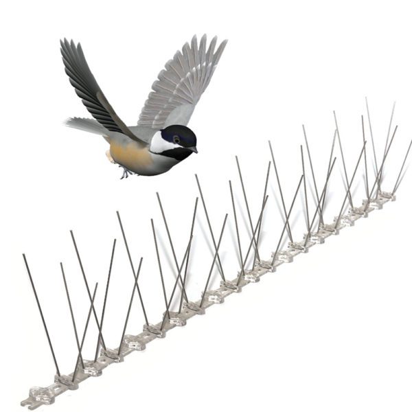 GKPC-40:  3 Rows UV Polycarbonate Anti Bird Spike stop pigeons roost bird spike