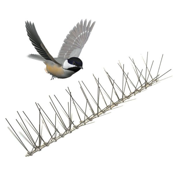 GKPC-42:  Environmental long-lasting anti Bird Spikes 5 Reihen Taube Steuer Dorne