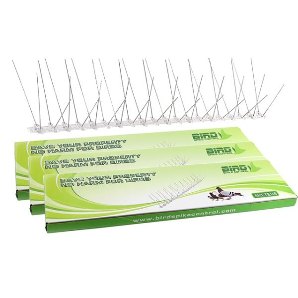 GKPC-53:  Anti- climbing plastic fence bird control with stainless steel spike - Image 4