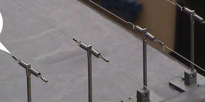 Stainless Steel Bird Deterrent Wire Barrier